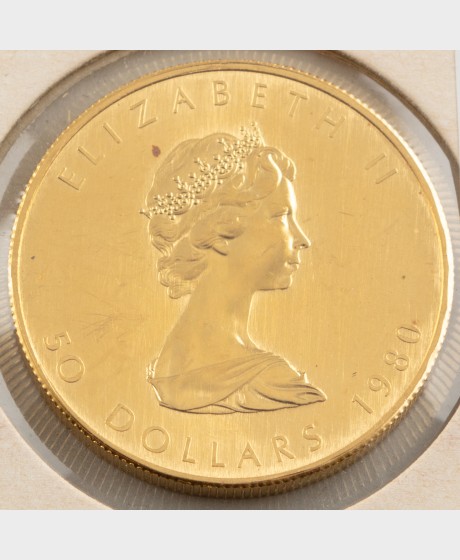 Kultaraha, Kanada 50 $ 1983