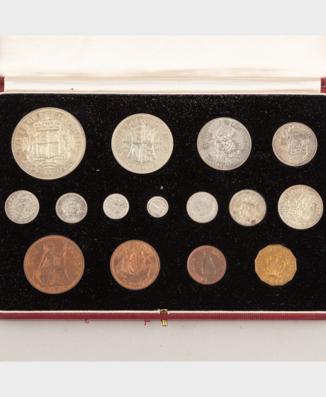 Rahasarja, Englanti 1937 Specimen coins