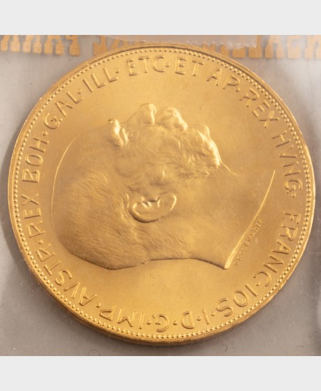 Kultaraha, Itävalta 100 Corona 1915