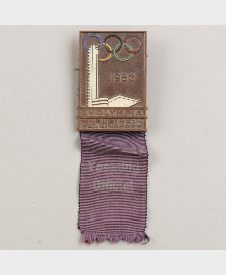 Olympialaisten 1952 osallistujamerkki