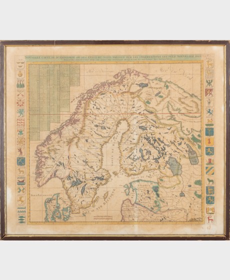 Kartta, 1700-luvun alku