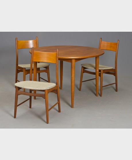 Pöytä ja tuoleja, 3 kpl