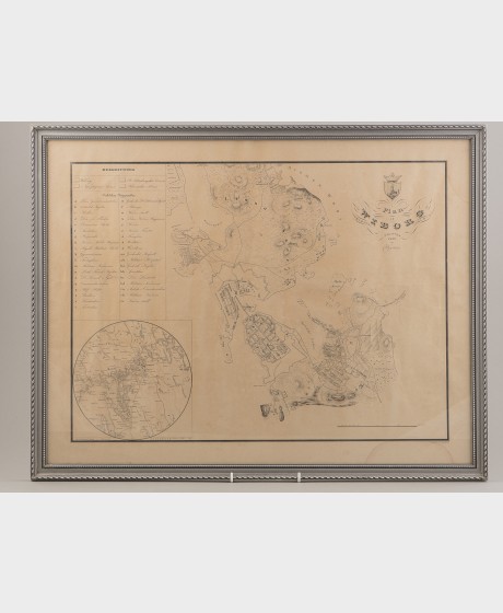 Plan af Wiborg 1839