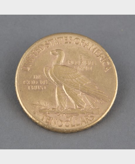 Kultaraha, 10 dollaria 1910-D