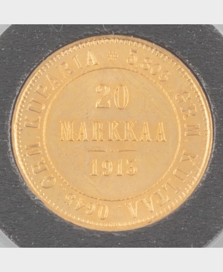 Kultaraha, Suomi 20 mk 1913