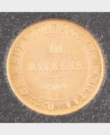 Kultaraha, Suomi 10 mk 1904