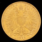 Kultaraha, Itävalta 20 Corona 1893
