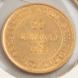 Kultaraha, Suomi 20 mk 1878