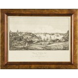 Utsikt över Stockholms stad, 1801