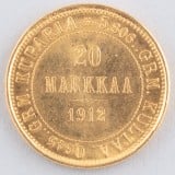 Kultaraha, Suomi 20 mk 1912 s