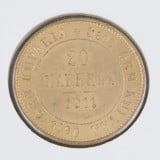 Kultaraha, 20 mk 1911
