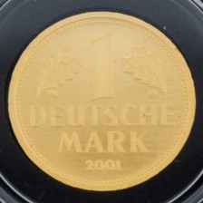 Kultaraha, Saksa 1 Deutsche mark-F