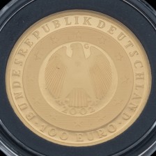 Kultaraha, Saksa 100 € 2002-G