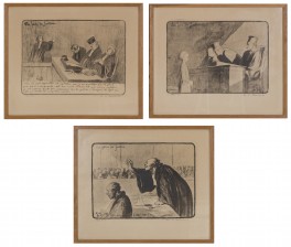 Honore Daumier, 3 kpl