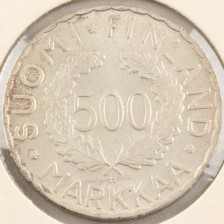 Hopearaha, Suomi 500 mk 1951