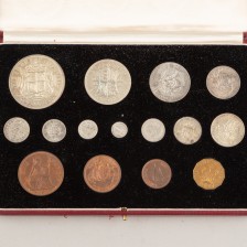 Rahasarja, Englanti 1937 Specimen coins