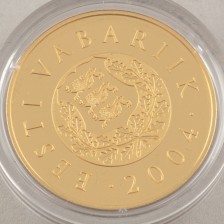 Kultaraha, Viro 100 krooni 2004