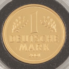 Kultaraha, Saksa 1 DM 2001