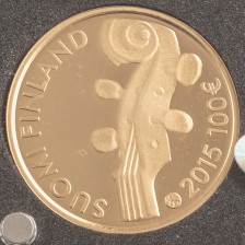 Kultaraha, Suomi 100 € 2015