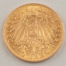 Kultaraha, Saksan keisarikunta, 10 mark 1912