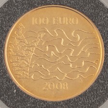 Kultaraha, Suomi 100 € 2008
