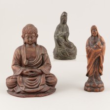 Guanyin, 2 kpl ja buddha
