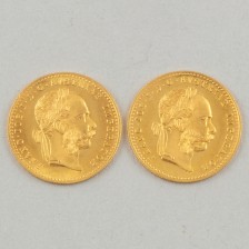 Kultarahoja, 2 kpl Itävalta-Unkari dukaatti 1915