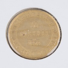 Kultaraha, 10 mk 1878