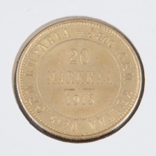 Kultaraha, 20 mk 1913