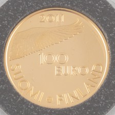 Kultaraha, Suomi 100 € 2011