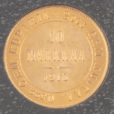 Kultaraha, Suomi 10 mk 1913 