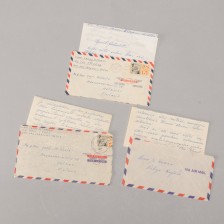 Kirjeitä, 3 kpl, Lauri Törni (1919-1965)