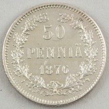 50 penniä 1876