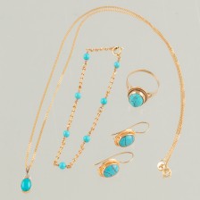 Four-piece jewelry set