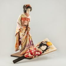 Geisha dolls, 2 pcs